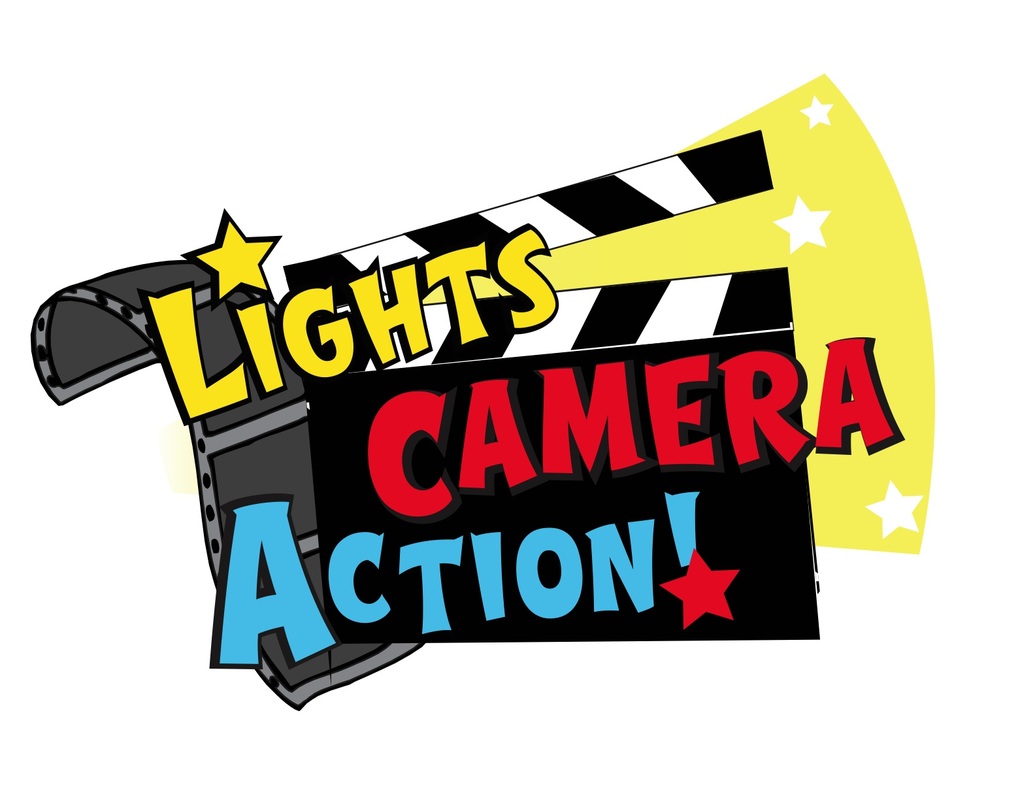 clipart lights camera action - photo #8